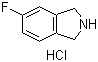 5-Fluoroisoindoline hydrochloride molecular structure (CAS 685565-15-5)