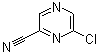structure of CAS# 6863-74-7, 2-Chloro-6-cyanopyrazine;2-Chloro-6-pyrazinecarbonitrile; 2-Cyano-6-chloropyrazine; 6-Chloro-2-cyanopyrazine; 6-Chloro-2-pyrazinecarbonitrile; 6-Cyano-2-chloropyrazine