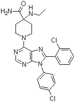 Otenabant molecular structure (CAS 686344-29-6)
