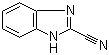 结构式 CAS# 6868-37-7, 1H-苯并咪唑-2-甲腈; 2-氰基苯并咪唑