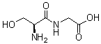 L-Serylglycine molecular structure (CAS 687-63-8)
