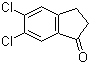 structure of CAS# 68755-31-7, 5,6-Dichloro-1-indanone;5,6-Dichloro-2,3-dihydro-1H-Inden-1-one