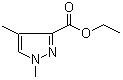结构式 CAS# 68809-65-4, 1,4-二甲基吡唑-3-甲酸乙酯