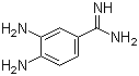 structure of CAS# 68827-43-0, 3,4-Diaminobenzenecarboximidamide;4-Amidino-1,2-phenylenediamine