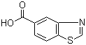 Benzothiazole-5-carboxylic acid molecular structure (CAS 68867-17-4)