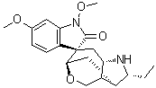 钩吻素分子结构 (CAS 6887-28-1)