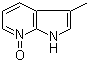 3-Methyl-1H-pyrrolo[2,3-b]pyridine 7-oxide molecular structure (CAS 688782-00-5)