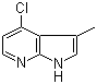structure of CAS# 688782-02-7, 4-Chloro-3-methyl-1H-pyrrolo[2,3-b]pyridine