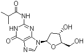 structure of CAS# 68892-42-2, N2-Isobutyryl-2'-deoxyguanosine