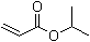 structure of CAS# 689-12-3, Isopropyl 2-propenoate;Isopropyl acrylate; NSC 32619