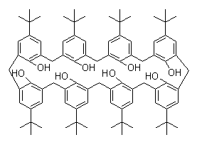 结构式 CAS# 68971-82-4, 对叔丁基杯[8]芳烃