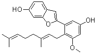 Mulberrofuran A molecular structure (CAS 68978-04-1)