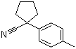 1-(4-甲基苯基)-1-氰基环戊烷分子结构 (CAS 68983-70-0)