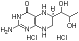 (6R)-5,6,7,8-Tetrahydro-L-biopterin dihydrochloride molecular structure (CAS 69056-38-8)