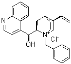 结构式 CAS# 69221-14-3, (9S)-9-羟基-1-(苯基甲基)脱氧辛可宁鎓氯化物