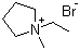 1-Ethyl-1-methylpyrrolidinium bromide molecular structure (CAS 69227-51-6)