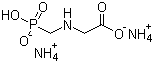 Glyphosate-diammonium molecular structure (CAS 69254-40-6)