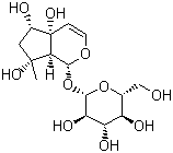 哈巴苷分子结构 (CAS 6926-08-5)