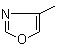 structure of CAS# 693-93-6, 4-Methyloxazole