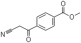 Methyl 4-(cyanoacetyl)benzoate molecular structure (CAS 69316-08-1)