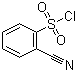 2-氰基苯磺酰氯分子结构 (CAS 69360-26-5)