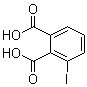 3-碘邻苯二甲酸分子结构 (CAS 6937-34-4)