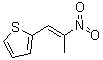 2-(2-硝基-1-丙烯基)噻吩分子结构 (CAS 6937-35-5)