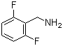 2,6-二氟苄胺分子结构 (CAS 69385-30-4)