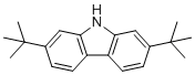 structure of CAS# 69386-35-2, 2,7-Di-tert-butyl-9H-carbazole