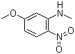 structure of CAS# 69397-93-9, 5-Methoxy-N-methyl-2-nitroaniline;5-Methoxy-N-methyl-2-nitrobenzenamine