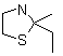 2-Ethyl-2-methylthiazolidine molecular structure (CAS 694-64-4)