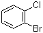 2-溴氯苯分子结构 (CAS 694-80-4)