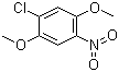 structure of CAS# 6940-53-0, 4-Chloro-2,5-dimethoxynitrobenzene;1-Chloro-2,5-dimethoxy-4-nitrobenzene