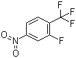 2-氟-4-硝基三氟甲苯分子结构 (CAS 69411-67-2)