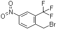 1-(溴甲基)-2-(三氟甲基)-4-硝基苯分子结构 (CAS 694499-22-4)