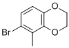 6-Bromo-5-methyl-2,3-dihydro-1,4-benzodioxine molecular structure (CAS 69464-39-7)