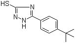 5-[4-(tert-Butyl)phenyl]-1H-1,2,4-triazole-3-thiol molecular structure (CAS 69480-15-5)