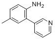 2-(3-Pyridinyl)-4-methylaniline molecular structure (CAS 695185-44-5)