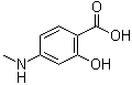 structure of CAS# 6952-12-1, 4-(Methylamino)salicylic acid;NSC 63019