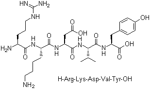 胸腺五肽分子结构 (CAS 69558-55-0)