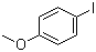 structure of CAS# 696-62-8, 4-Iodoanisole;1-Iodo-4-methoxybenzene