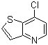 7-氯噻吩并[3,2-b]吡啶分子结构 (CAS 69627-03-8)