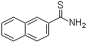 2-硫代萘甲酰胺分子结构 (CAS 6967-89-1)