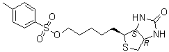 (3aS,4S,6aR)-Tetrahydro-4-[5-[[(4-methylphenyl)sulfonyl]oxy]pentyl]-1H-thieno[3,4-d]imidazol-2(3H)-one molecular structure (CAS 69705-14-2)