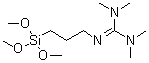结构式 CAS# 69709-01-9, 1,1,3,3-四甲基-2-(3-三甲氧基硅烷基丙基)胍
