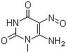 6-Amino-1-methyl-5-nitrosouracil molecular structure (CAS 6972-78-7)