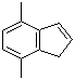 structure of CAS# 6974-97-6, 4,7-Dimethylindene;4,7-Dimethyl-1H-indene