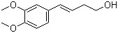 4-(3,4-二甲氧基苯基)-3-丁烯-1-醇分子结构 (CAS 69768-97-4)