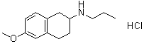 1,2,3,4-Tetrahydro-6-methoxy-N-propyl-2-naphthalenamine hydrochloride molecular structure (CAS 69788-83-6)