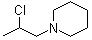 1-(2-氯丙基)哌啶分子结构 (CAS 698-92-0)